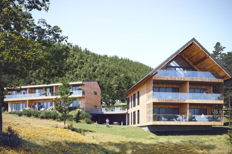 Projekt Horizont -  Wohnen über den Dächern von Villach (WE 06 + 07)